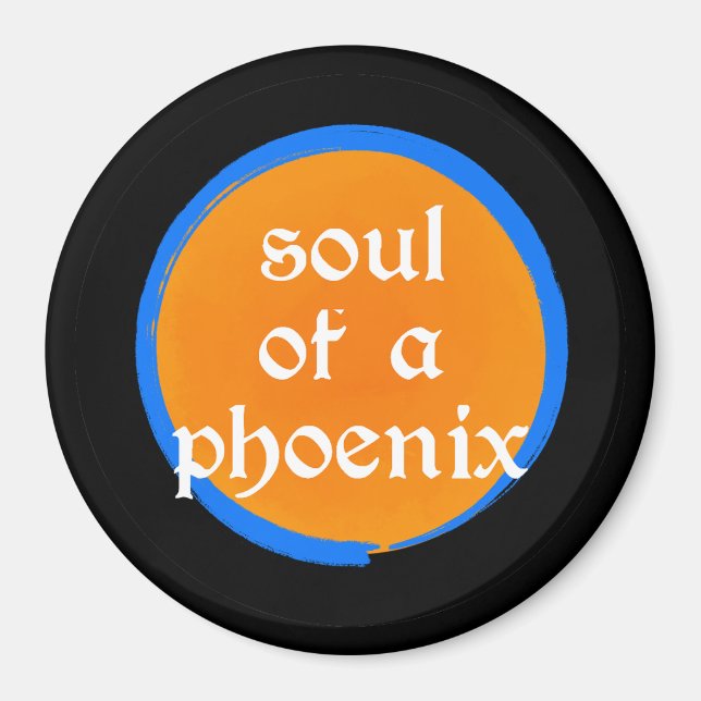 Soul of a Phoenix Magnet (Devant)