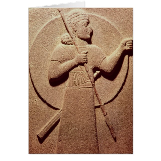 Soulagement représentant un guerrier hittite (Devant)