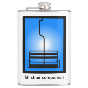 soulevez le flacon de compagnon de chaise par