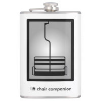 soulevez le flacon de compagnon de chaise par