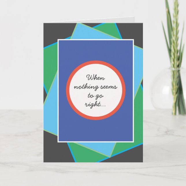 Soulevez leurs spiritueux ! Carte d'Encouragment (Devant)