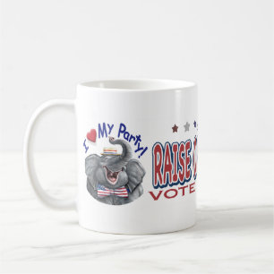 Soulevez notre tasse droite d'enfants