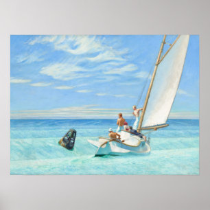 Soupe au sol - Poster d'art artistique Edward Hopp