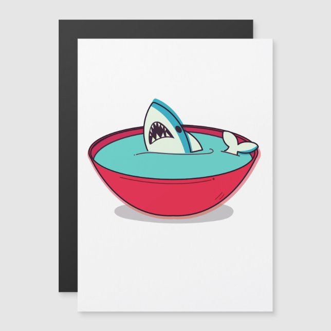 Soupe d'aileron de requin (Devant / Derrière)