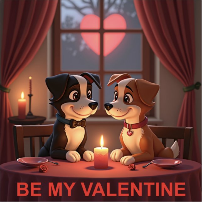 Souper de la Saint Valentin 4 2 Photo Sculpture (Devant)