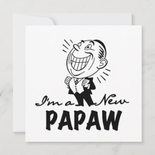Souriant de nouveaux t-shirts et cadeaux Papaw
