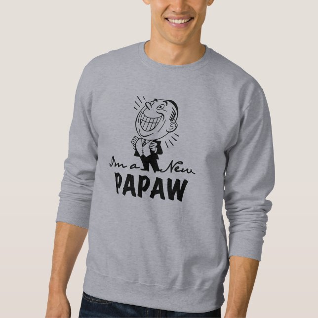 Souriant de nouveaux t-shirts et cadeaux Papaw (Devant)