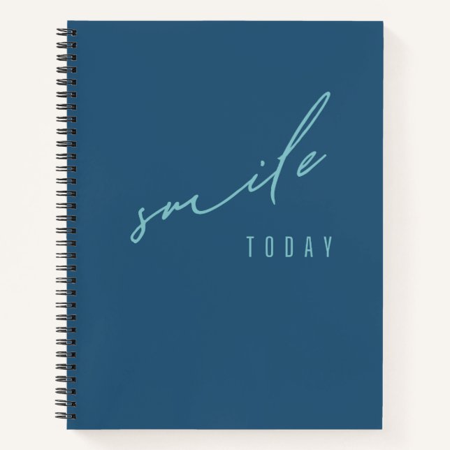 souriez aujourd'hui. Carnets et journaux (Devant)