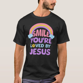 Souriez, vous êtes aimés par Jésus T-shirt