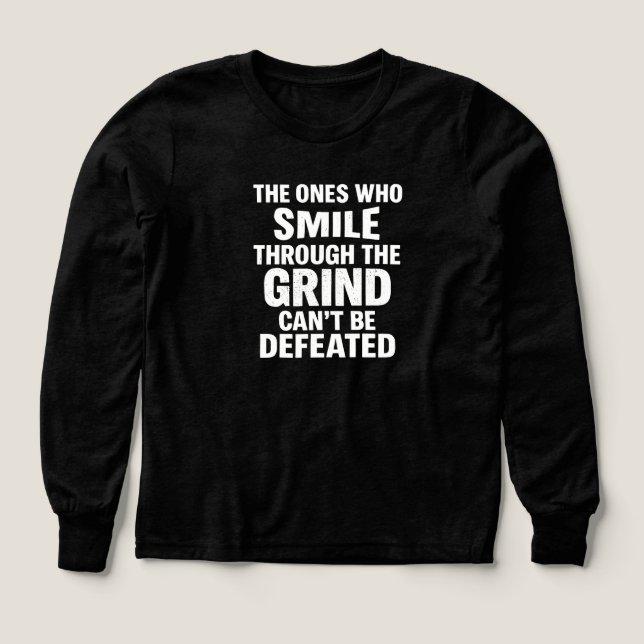 Sourire broyer gymnase motivation citation avec te (Motif recto)