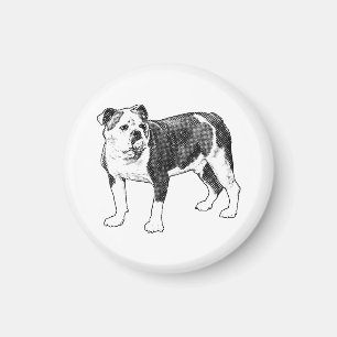 Sourire de cuisine, aimant chien joyeux