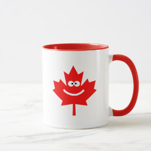 Sourire Feuille d'érable canadienne Hein? Mug