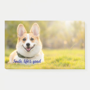 sourire, la vie est bonne Post-it Notes