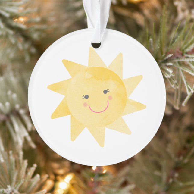 Sourire soleil brillant et Noël mignon (Arbre)
