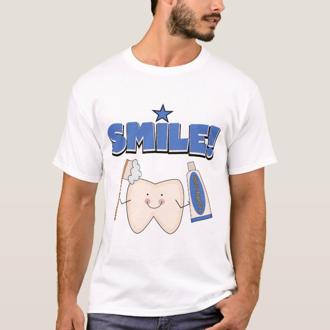 SOURIRE - T-shirts et cadeaux de dent (Devant)