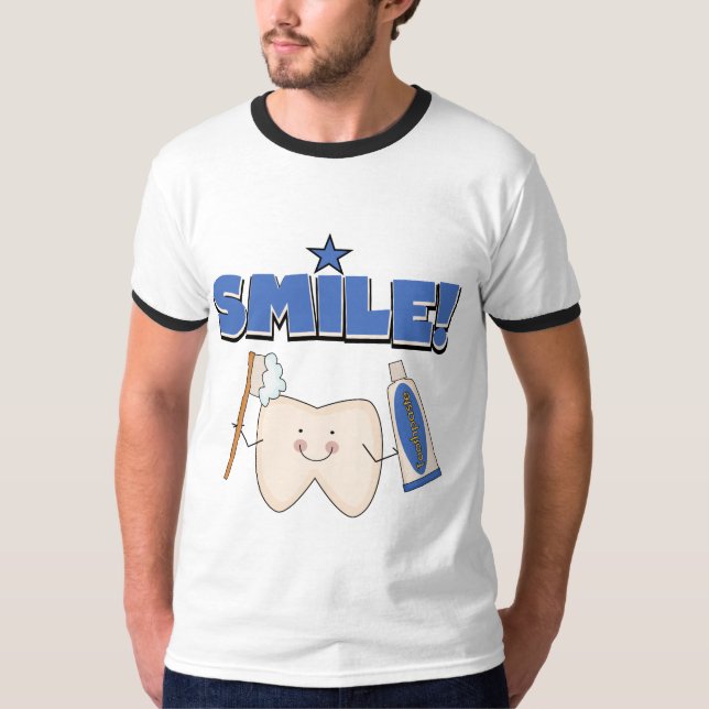 SOURIRE - T-shirts et cadeaux de dent (Devant)