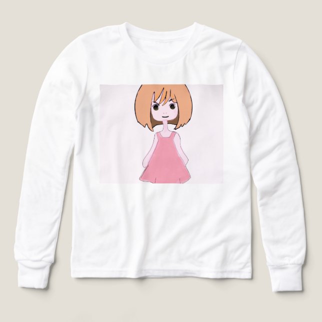 Sourire timide en rose (Motif recto)