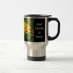 SOURIRE votre infirmière est ici Mugs à café cadea