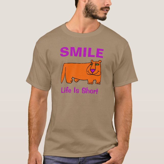 Sourires, ajouter le texte T-shirt (Devant)