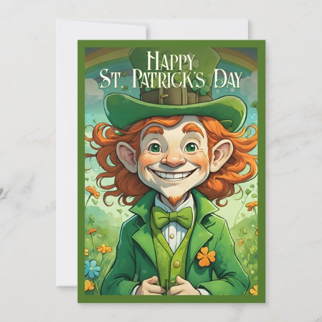 Sourires chanceux à la Saint-Patrick (Devant)