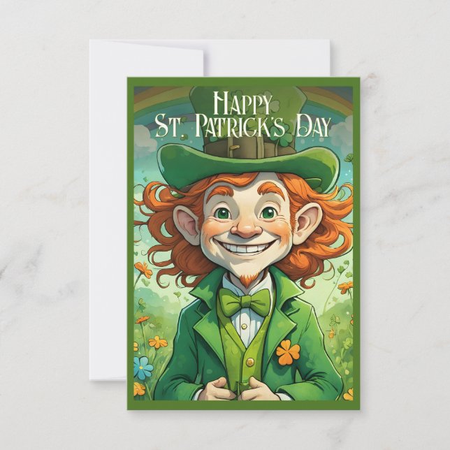 Sourires chanceux à la Saint-Patrick (Devant)