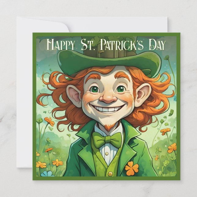 Sourires chanceux à la Saint-Patrick (Devant)