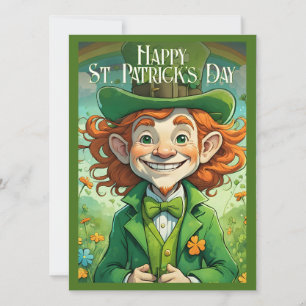 Sourires chanceux le jour de la Saint-Patrick