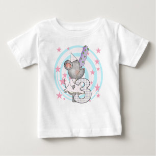 Souris 3e anniversaire T-shirts et cadeaux