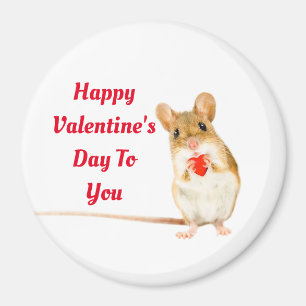 Souris avec aimant du cercle cardiaque