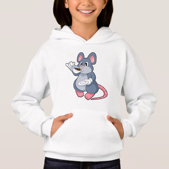 Souris avec Café Cup (Devant)