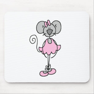 Souris Ballerine Quatre Tapis de souris