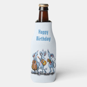 Souris Bande Glacière De Bouteille Joyeux Annivers