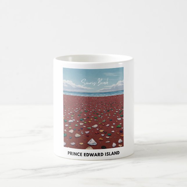 Souris Beach Seaglass Mug (Centre)