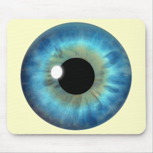 Souris Blue Eye Iris Cool personnalisé Mousepad Tapis de 