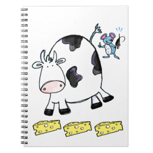 Souris Cahier Fromage de Vache