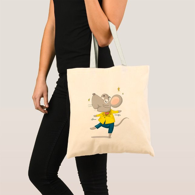 Souris Danse En Sac fourre-tout Jaune (Créateur téléchargé)