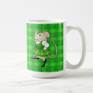 SOURIS DE GIG IRLANDAIS Grand Mug Blanc