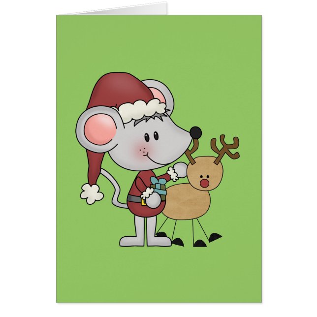 Souris de Noël et (Devant)