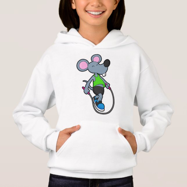 Souris en forme avec corde (Devant)