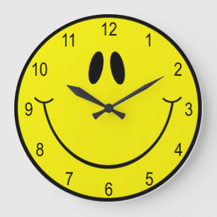 Souris Goofy Face Grande horloge