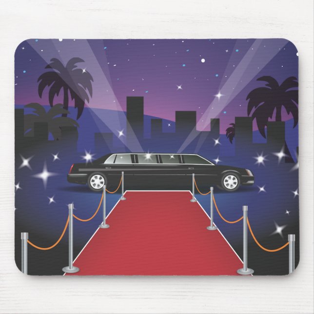 Souris Limousine de célébrité sur tapis rouge (Devant)