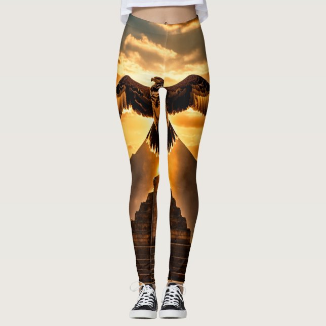 Souris Majestic : Leggings de vision de l'aigle" (Devant)
