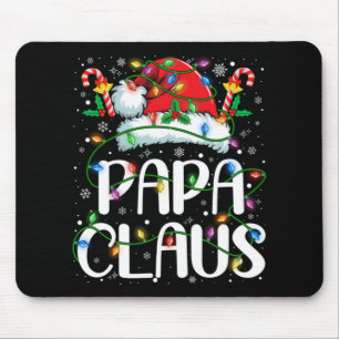 Souris Papa Claus Lumières de Noël Pyjama Xmas Tapis de F