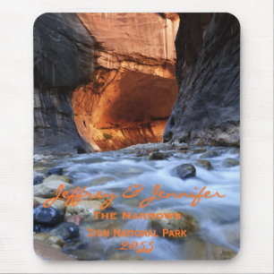 Souris Personnalisé, Tapis de souris, Zion Narrows, Verti