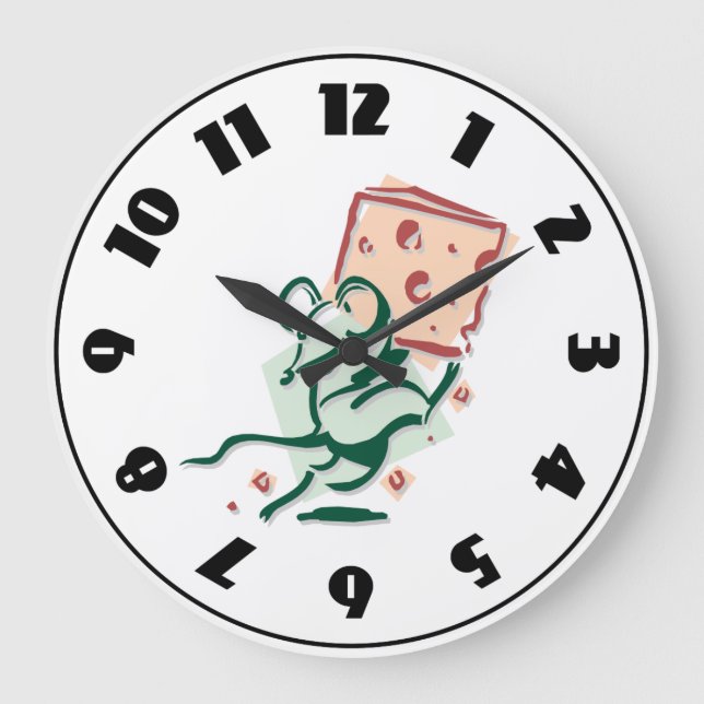 Souris Prendre Horloge Au Fromage (Recto)