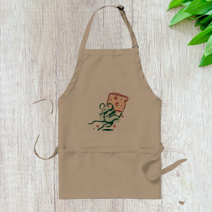 Souris Prendre le tablier de fromage