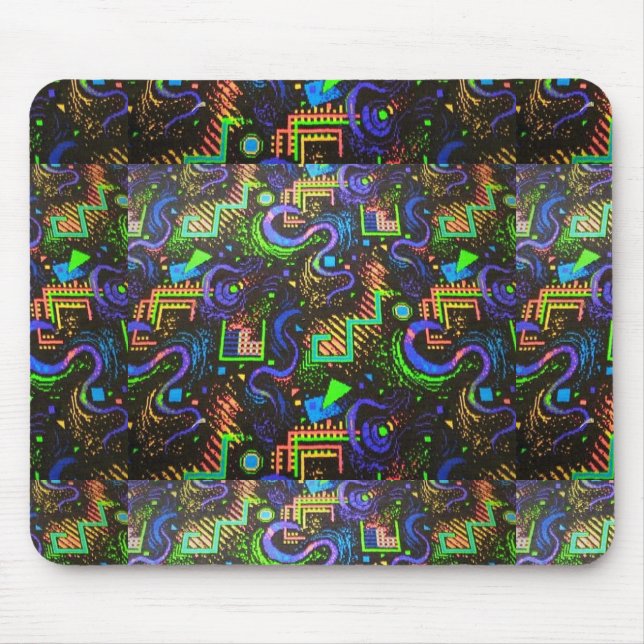 Souris Rétro conception Mousepad de tapis d'arcade (Devant)