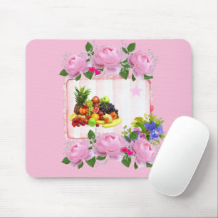 Souris Roses Roses Roses Florales Pad Souris! Tapis de so