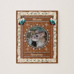 Souris - Scrutiny Puzzle avec boîte cadeau