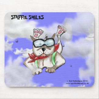 Souris STAFFIE SOURIT - plongeur de ciel - tapis de